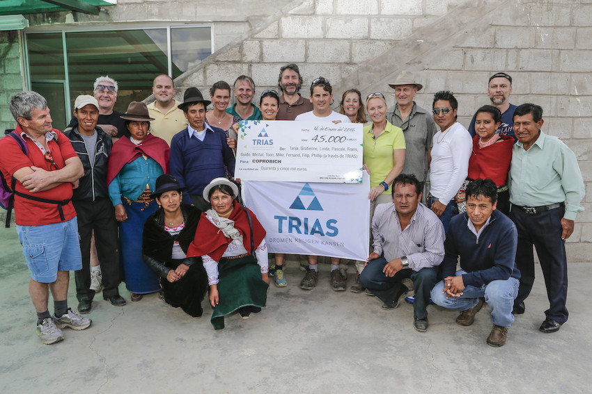 Doe een grote gift voor ngo Trias.