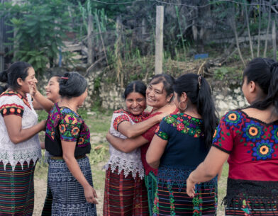 Guatemalteekse vrouwen die ngo Trias versterkt
