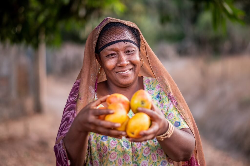 Female fruit farmer from Guinea
